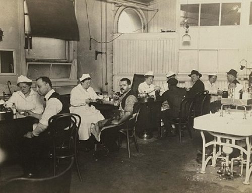 The first industrial nurses registry was established in 1913.