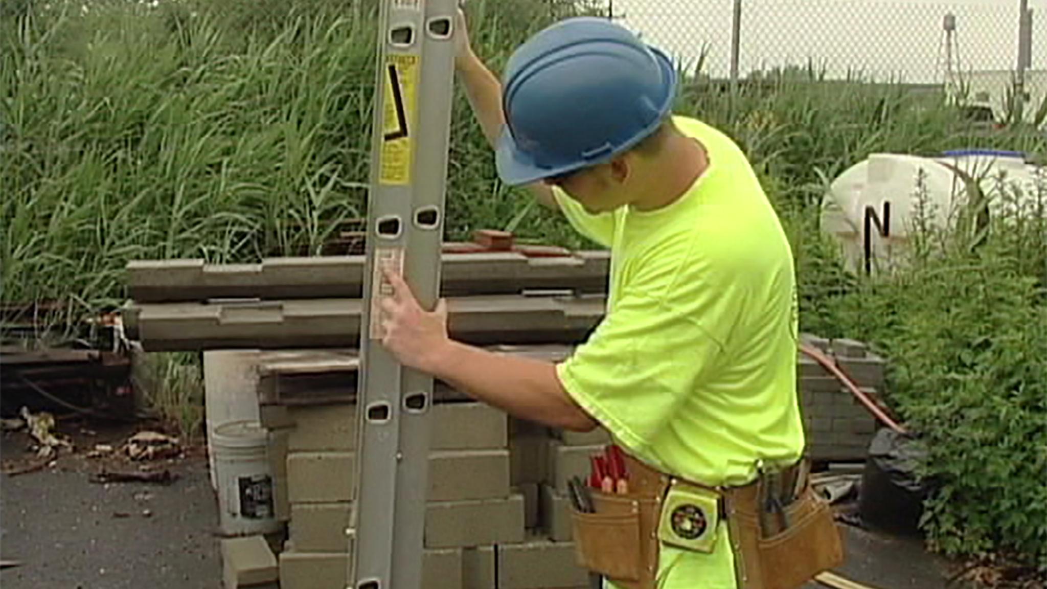 ladder safety construction