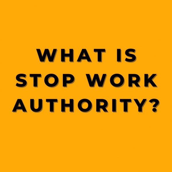 What is Stop Work Authority? Online Safety Trainer