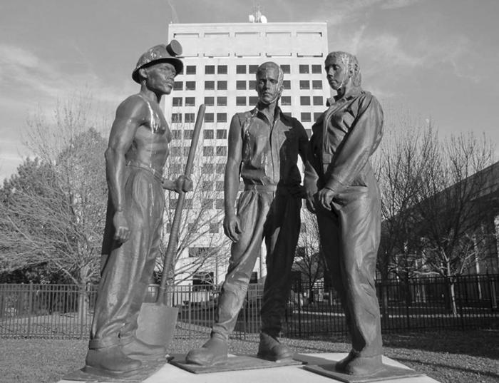 Indianapolis Indiana Workers Memorial Statue