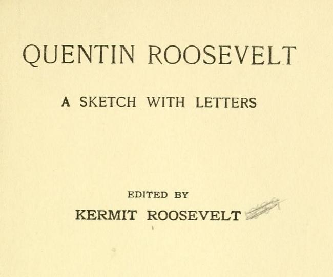Quentin_Roosevelt_A_Sketch_With_Letters