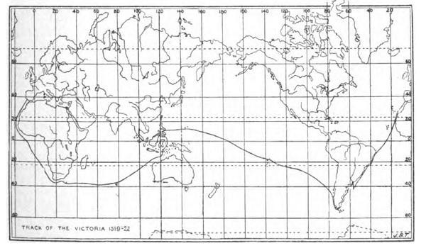 FIGURE 1. —Magellan's Circumnavigation.
