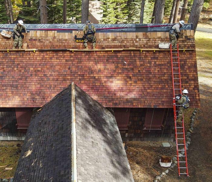 reducing falls during residential construction - reroofing
