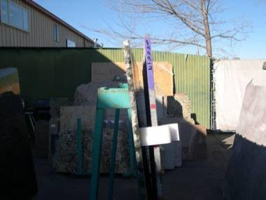 Illustrates the use of a wedge from the end of the slab If slab failure should occur the employee will not be in the fall shadow