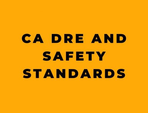 CA DRE and Safety Standards