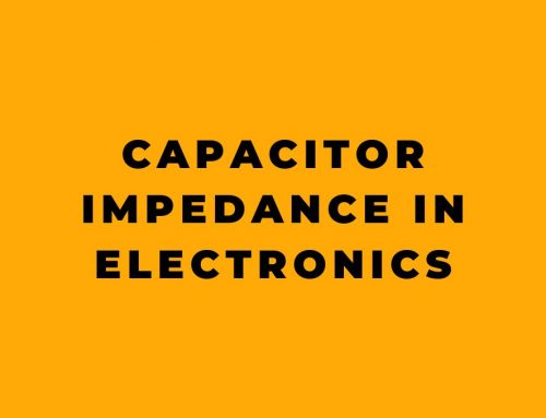 Capacitor Impedance in Electronics