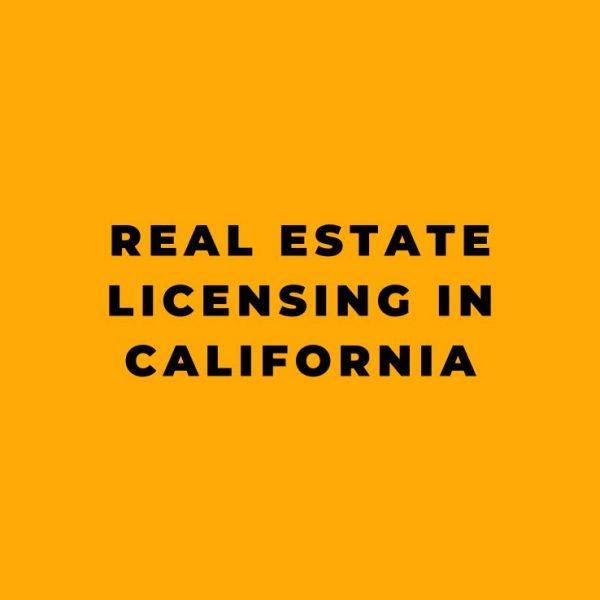 Real Estate Licensing in California Online Safety Trainer