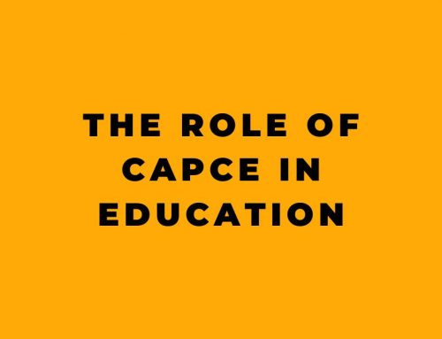 The Role of CAPCE in Education