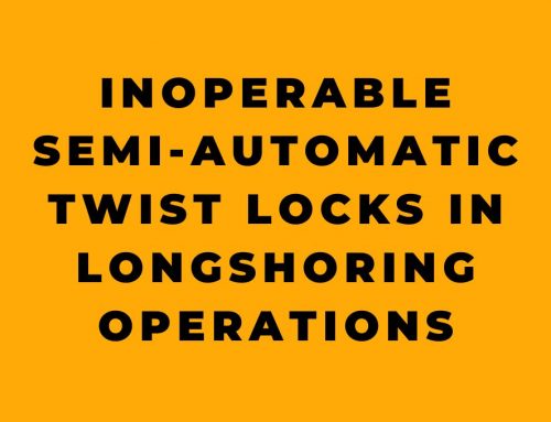 Inoperable Semi-Automatic Twist Locks in Longshoring Operations