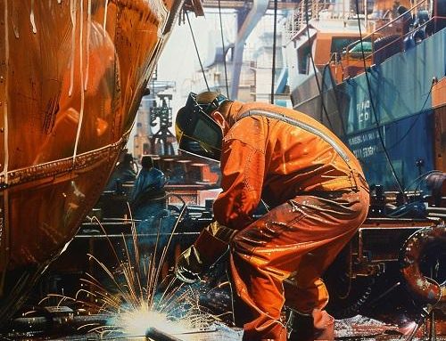 Ensuring Safe Hot Work on Enclosed Structures in Shipyards